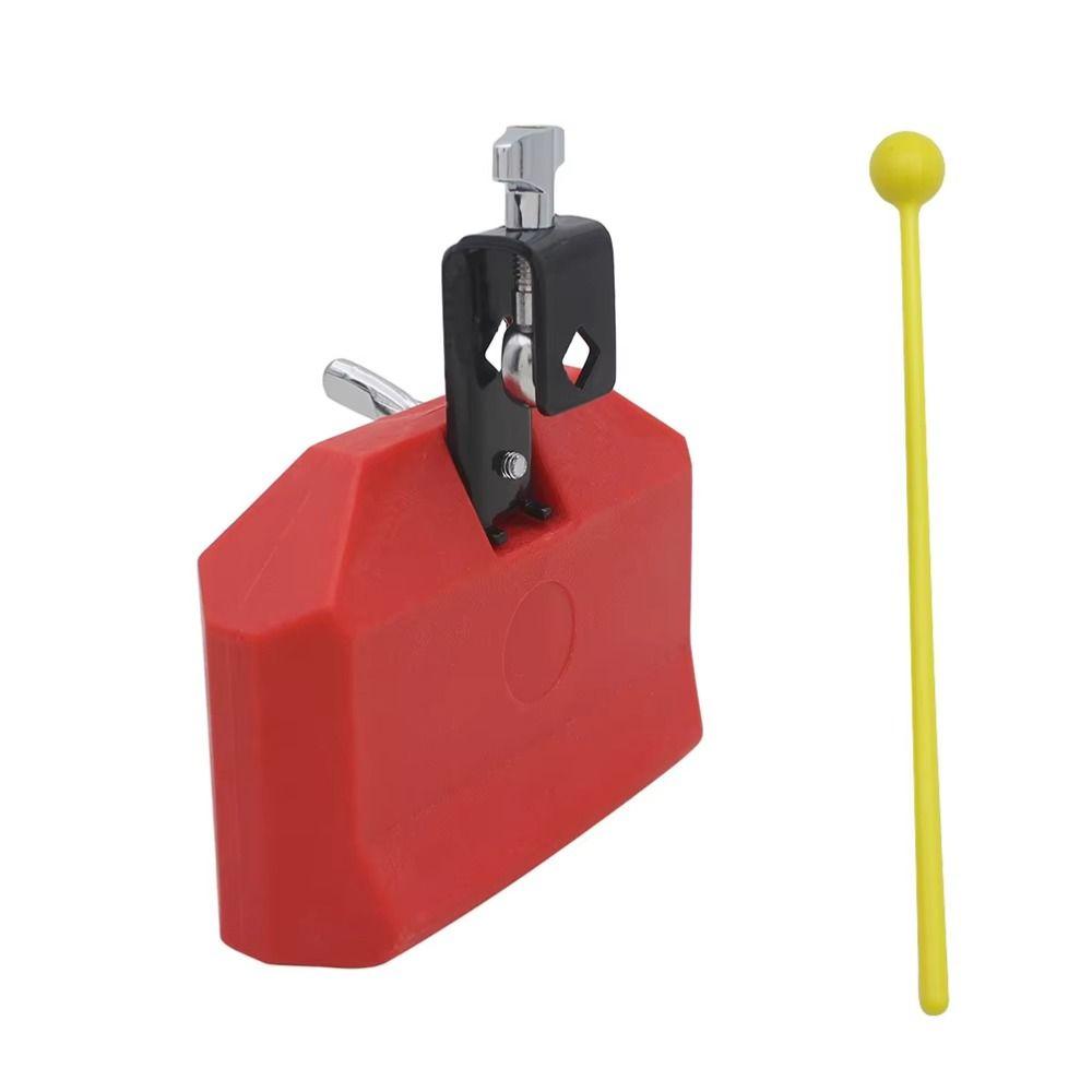 Jazz Style Drum Clapper Cheering Bell Drum Jam Block Musical Instrument Drum Bell Set  Drum Parts