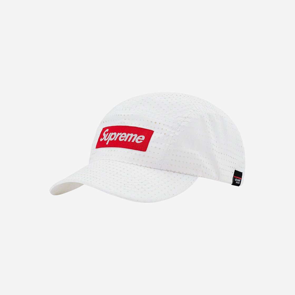 

Кепка Supreme с перфорацией Белая 22SS -