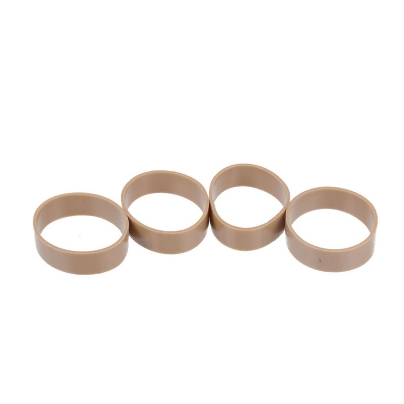 4Pcs/set Black Elastic Wide Thick Rubber Bands for Outdoor Camping Survival Tactic Rubber Bands Heavy Duty Rubber Bands