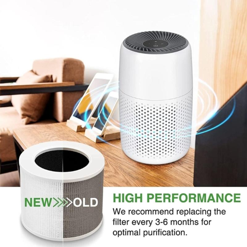 Miniature Filter with Aromas Pads for Core Air Purifiers Aromatherapys Spacer Air Cleaner Replacement Accessories