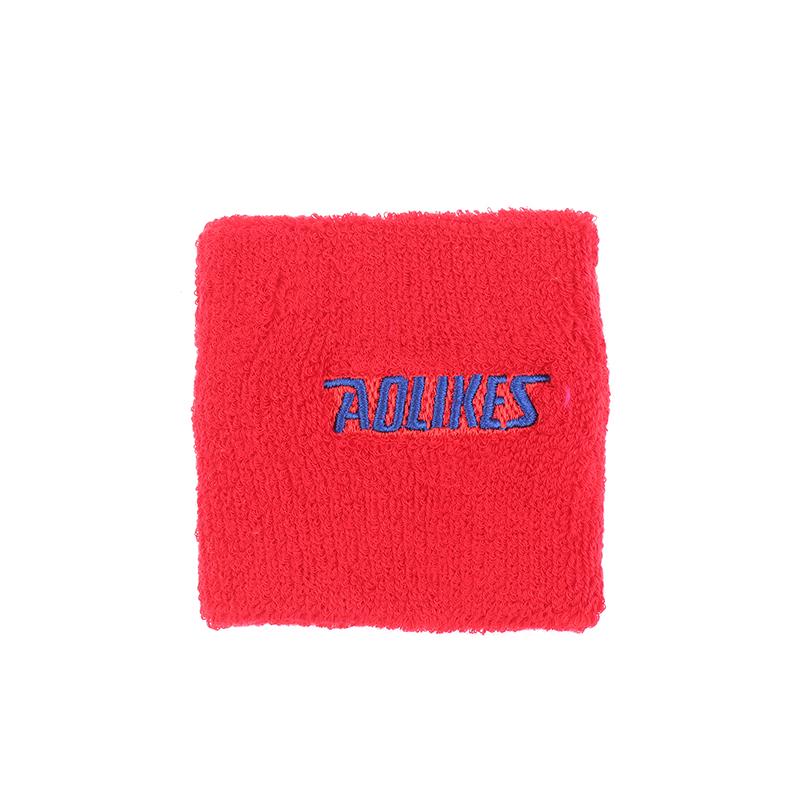 1Pc Cotton Wristband Sport Moisture Wicking Athletic Sweatband Running Gym Yoga Wrist Sweat Band Fitness Wrist Cuff Wrap