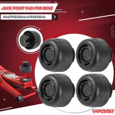 1 stück/4 stücke Lift Jacking Punkt Unterstützung Stecker Platte Block Unter Auto Jack Pad für Mercedes Benz VITO W639 W477 A6395830046 6395830046