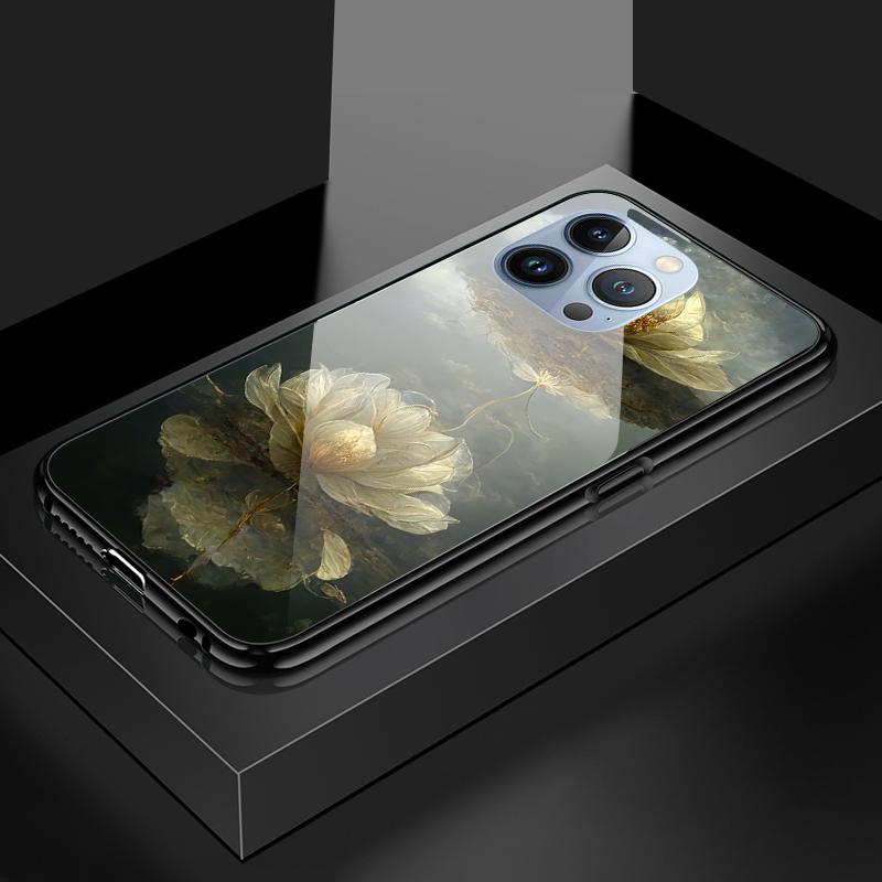 Tempered Glass Phone Case For OPPO Reno13 Reno14 Realme 11 12Pro 14 GTNeo6 C21Y C53 C75 OnePlus Nord2 NordCE3Lite Soft Edge Shockproof Smooth Shell