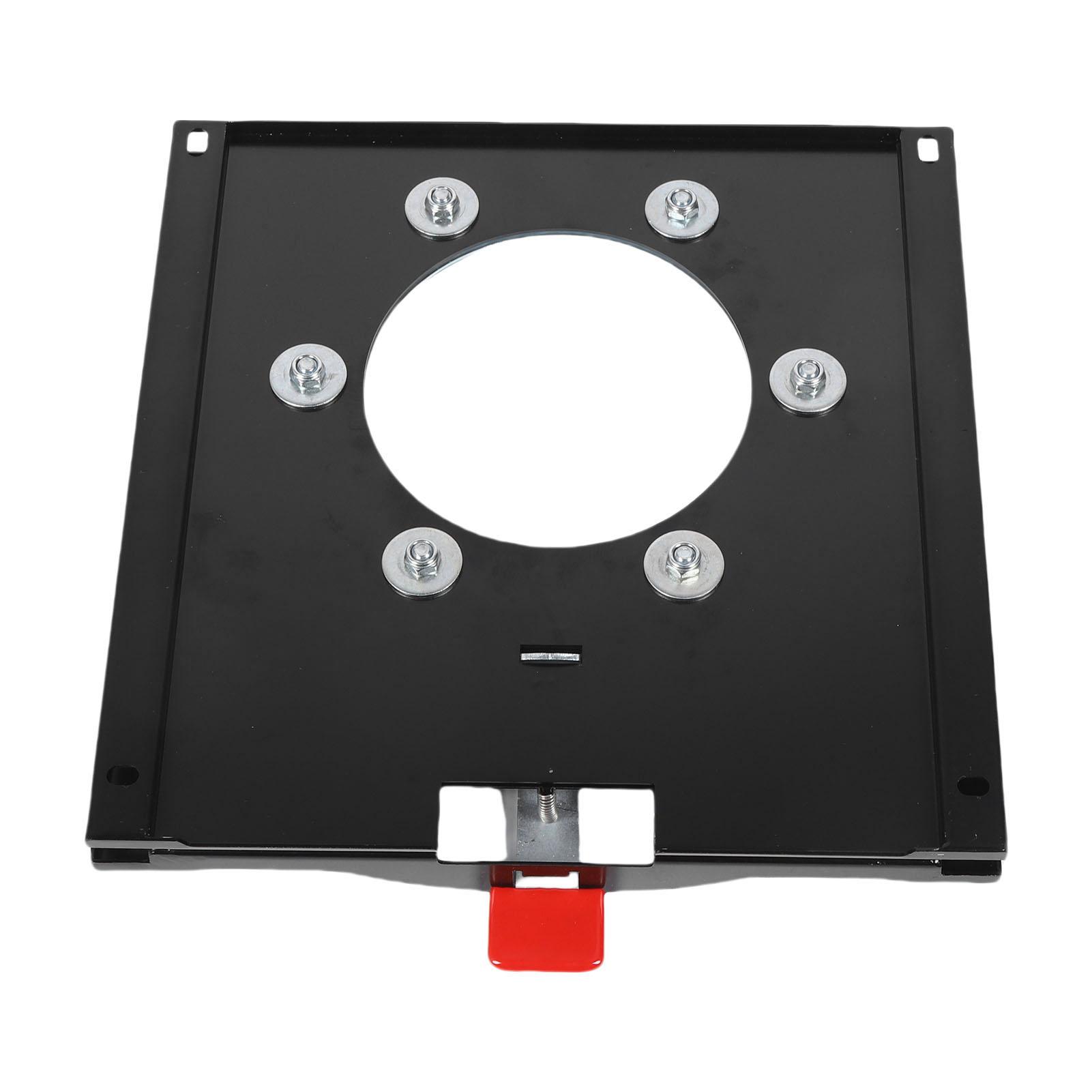 Zitdraaiplateau 360 Graden Rotatie Heavy Duty Voorwaarts Achterwaarts Roterend Zitplateau Vervanging voor T5 T6 2003 en Later