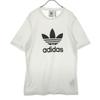 Adidas Trefoil Logo Short Sleeve Round Neck T-shirt M White Men's Used