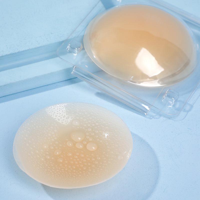 Ultra-Thin, Temperature-Sensitive Invisible Nipple Covers - Glueless, Anti-Exposure, Self-Adhesive Solid Pasties.