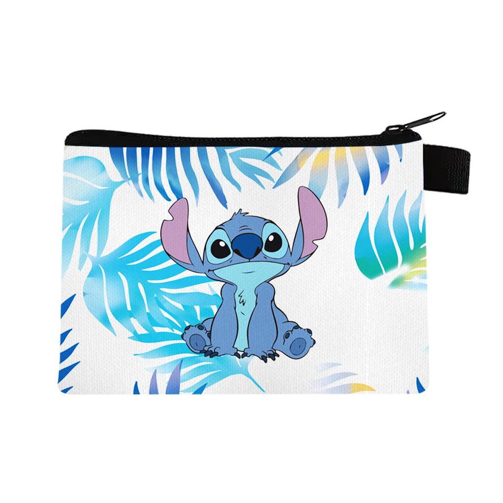 Cartoon Oxford Cloth Coin and Card Holder with Multiple Patterns
