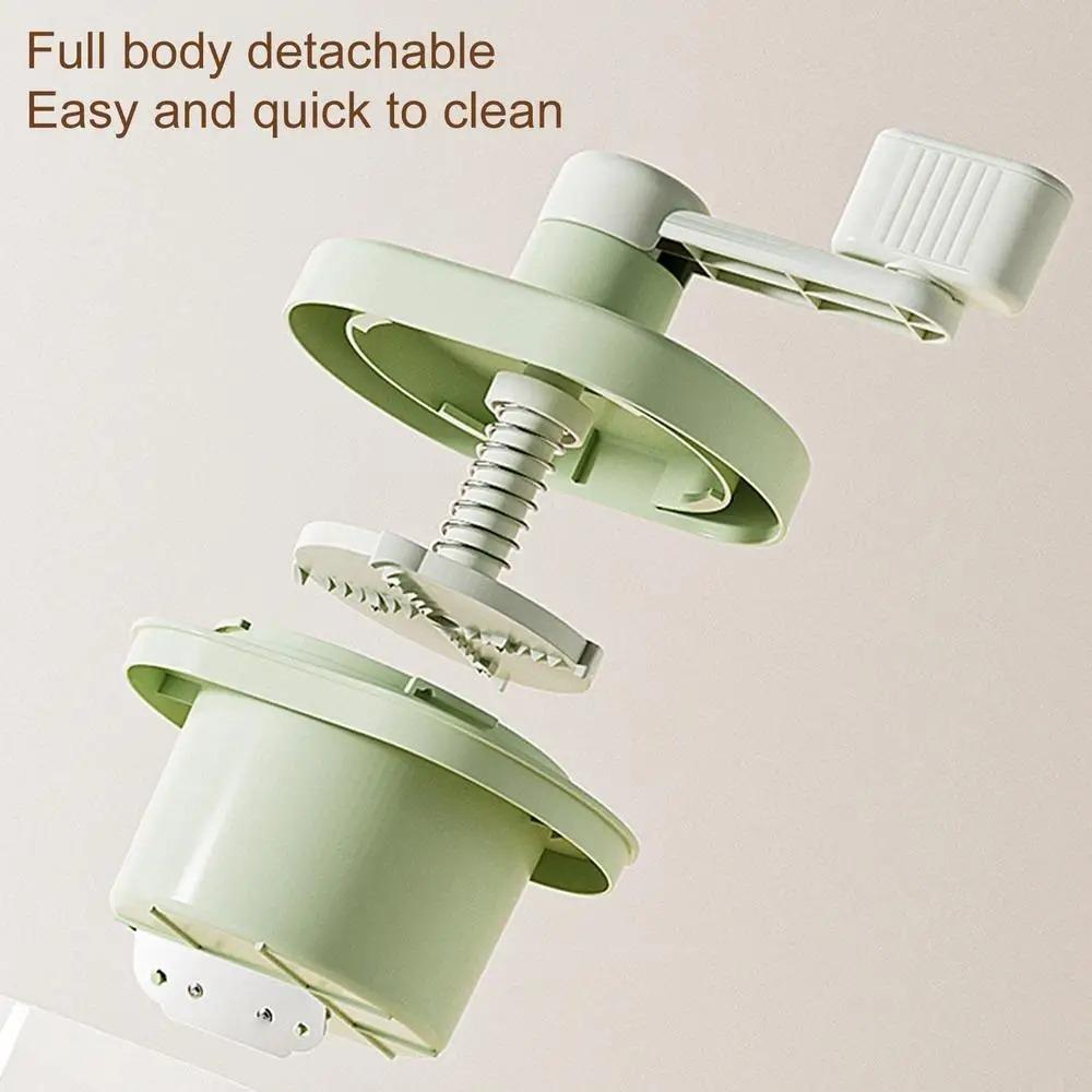 Hand Crank Ice Crusher Manual Snow Cone Maker Small Shaved Ice Machine for Making Snow Cones