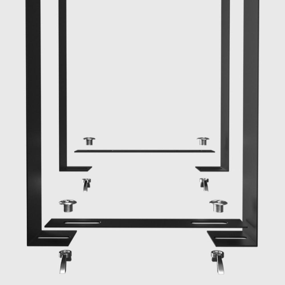 Sturdy Adjustable CPU Stand Rustproof Computer Mainframe Hanger  Office Setup