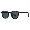  Vintage Square Men Sunglasses Fashion Champagne Tea Shades UV400 Women Punk Rivets Sun Glasses