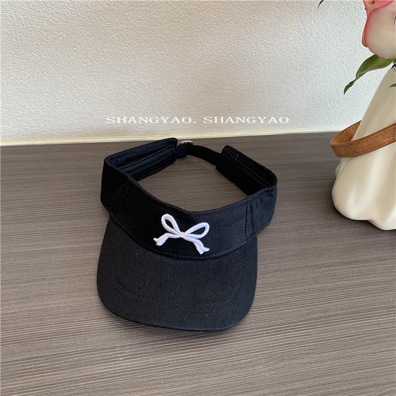 

Butterfly Knot Sun Hat With Wide Brim For Kids And Adults Summer Sun Protection Kids чёрный