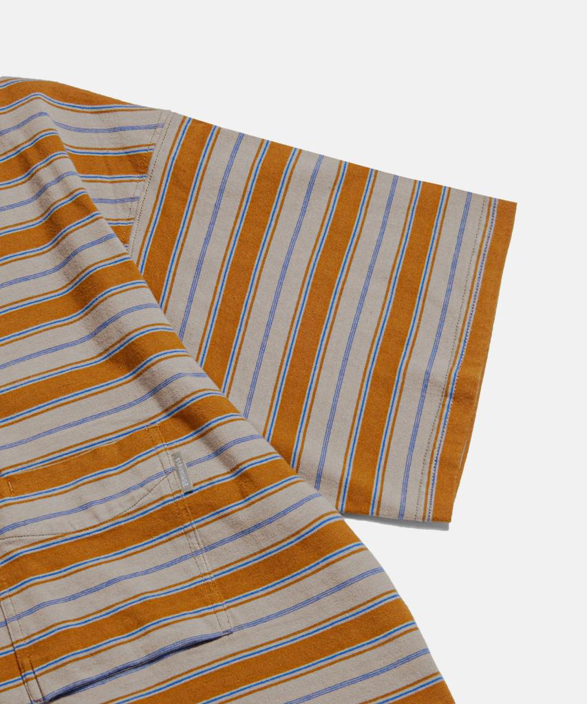 ESPIONAGE Multi Border Pocket Tee Orange