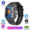 Military Smart Watch for Men with GPS Compass GPT Voice Assistant Smartwatch with LED Flashlight Bluetooth Call Fitness Tracker for Android & iOS