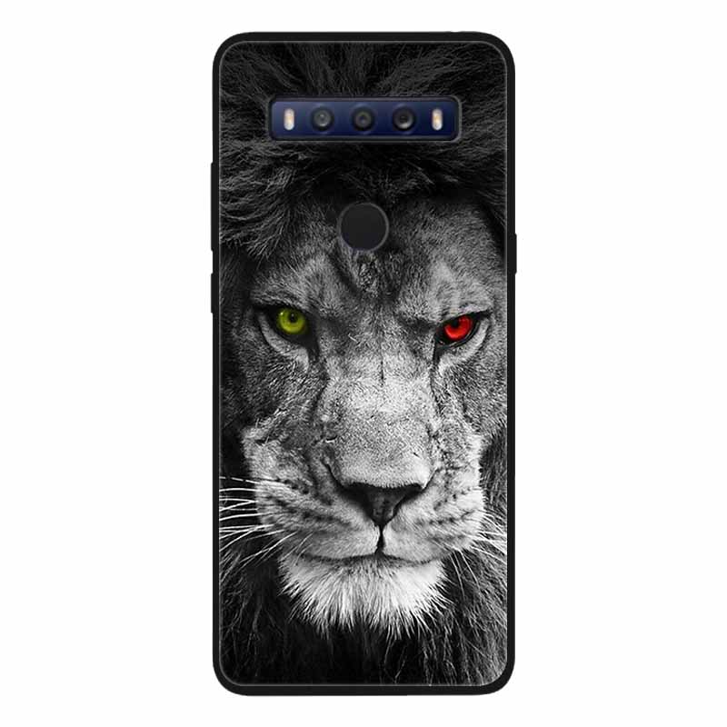 Para TCL 10 SE Funda Suave de Silicona Fresca y Moderna Para TCL 10SE T766U T766H Tapa Trasera TCL10SE TPU Protectora para Teléfono Fundas