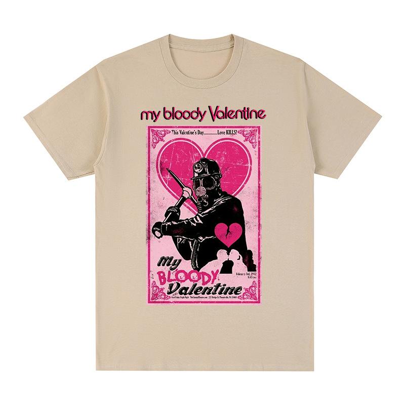 

My Bloody Valentine Music 3D Printed Top Women s Unisex T-shirt 6XL