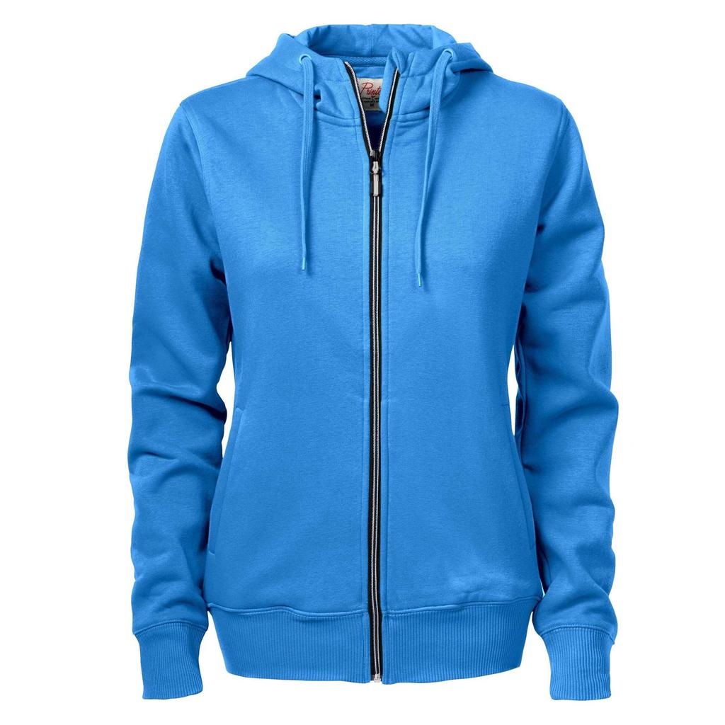 Printer Womens/Ladies Overhead Full Zip Hoodie