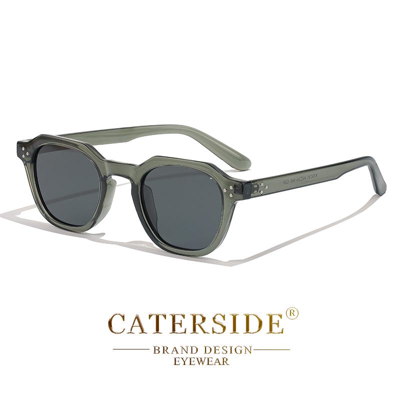 CATERSIDE Retro polarizētas saulesbrilles vīriešiem Īpaši