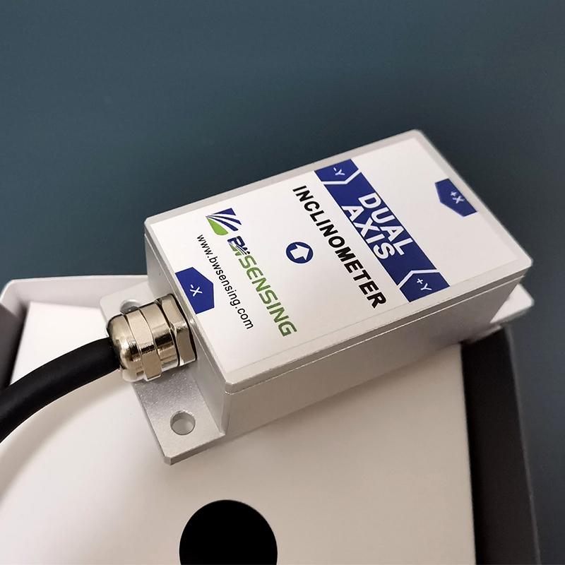 LIS344 Tilt Angle Sensor Dual Axis Inclinometer Accuracy 0.1 Resolution 0.01 RS232/TTL(Option) Four Directional Voltage Switch RS232