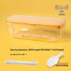 Silicone Ice Cube Tray with Double Layer Storage Box for Rapid Ice Making