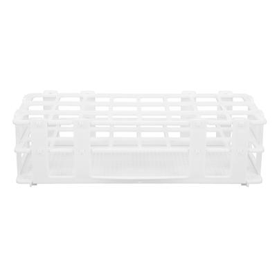 24?Loch Kunststoff Reagenzglas Rack Montage Abnehmbare Probenahme Rohr Halter für Labor 25x25mm
