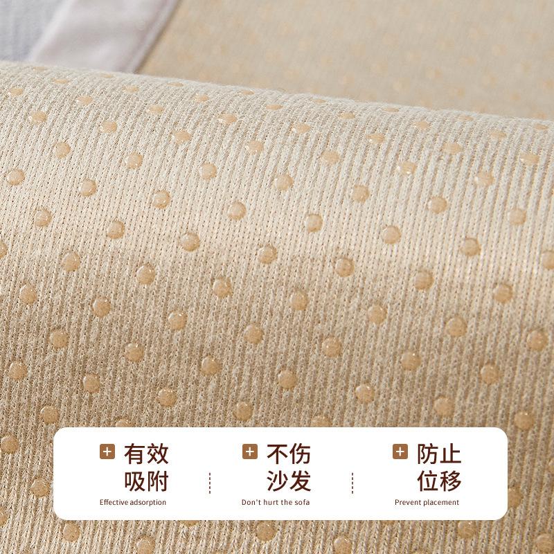 Sofakissen Modern Minimalistisch High-End Rutschfestes Sitzkissen Universell Leichter Luxus High-End Leder Sofabezug Stoffhandtuch