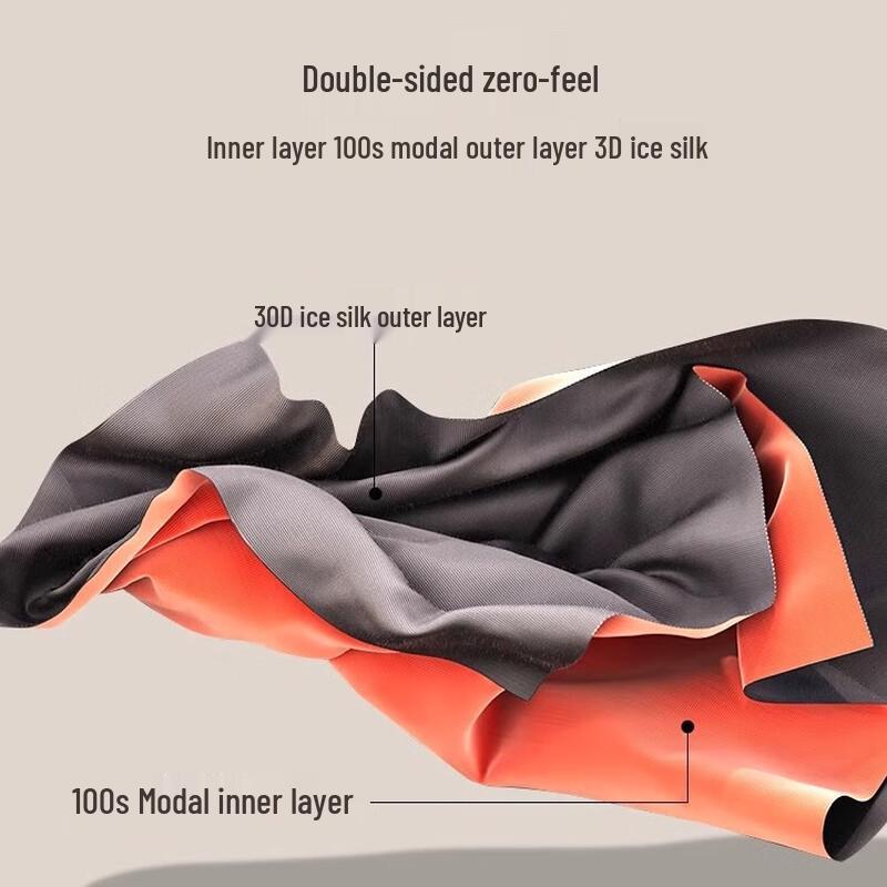 Urban Beauty Herren Eisseide Antibakterielle Boxershorts