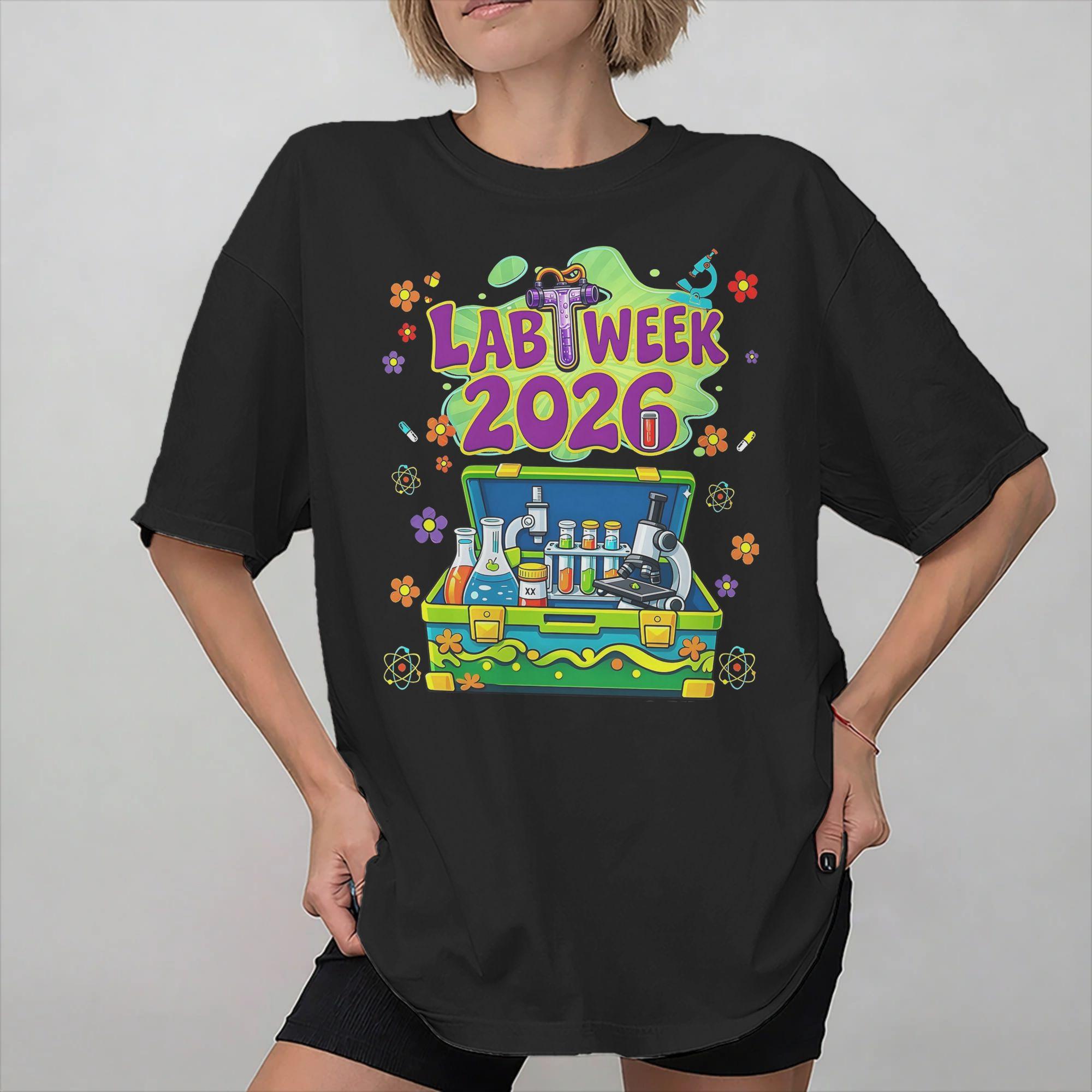 

Unisex Women Lab Crew Lab Week 2026 Shirt Cotton New Arrival TShirt Clothing Outfits S