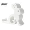 Universal Smartphone Holder Cute Rabbit Phone Holder, 3D Printed Cell Stand, Bunny Creative Plastic Dock Shape Mobile Hands-Free Desktop Mount
