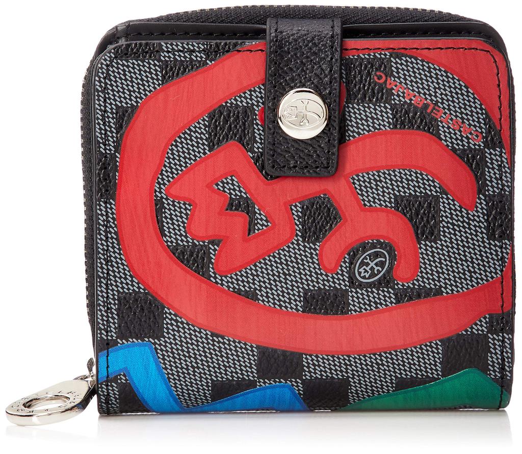 Castelbajac Klar Small Bifold Wallet 66621 Black