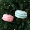 Macaron Foam Christmas Tree Hangings Pendants For Festive Window Decoration