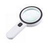 Handheld 30x Illuminated Magnifier Microscope Magnifying Glass Aid Reading For Seniors Loupe Jewelry Repair Tool With Led