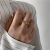 Chic Personalized Titanium Steel Portrait Ring for Women - Retro, Trendy, European & American Style Index Finger Accessory