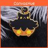 Adorable Cartoon Owl Enamel Brooch Unique Creative Halloween Badge For Fashion Lovers