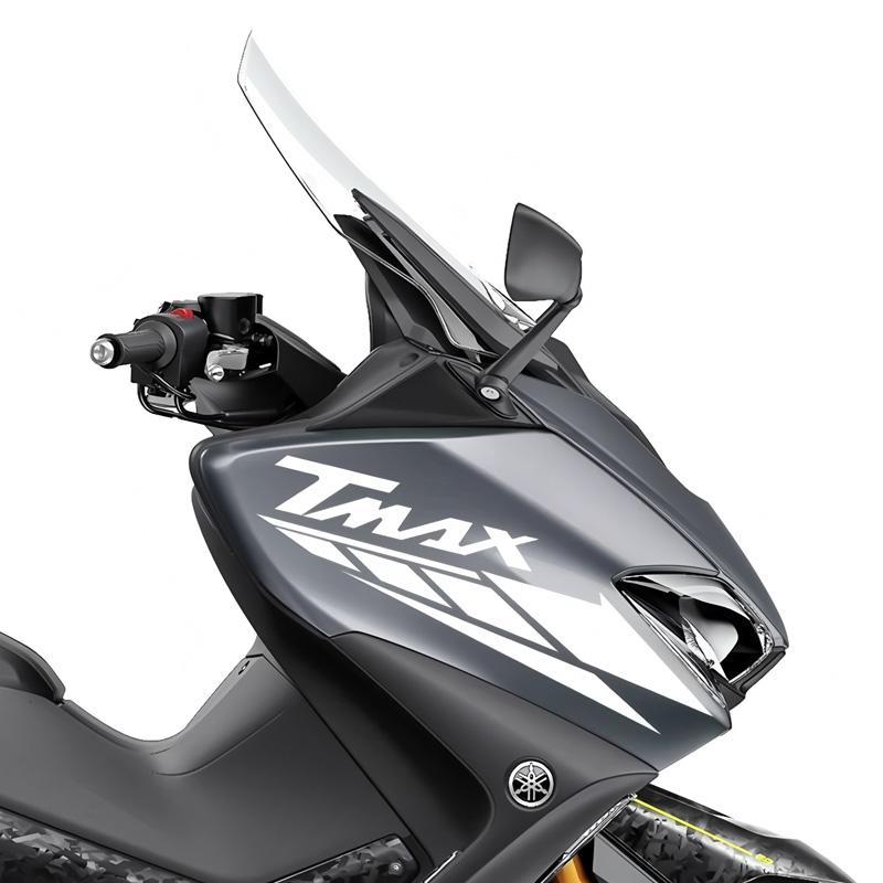 Adatto per Yamaha TMAX530 560 adesivo decalcomania per modifica auto, caratterizzato da adesivi personalizzati per la testa dell'auto con disegni floreali.