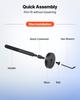 Bearing Press Kit, 52 Pcs, Bearing Race and Seal Driver Set with 49 Bushings and Handle Shaft, Bushing Driver Tool Set, Heavy Duty Carbon Steel