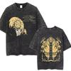 Expedition Gamer T Shirt Men Vintage Wash Cotton Top Game Fan Tee Streetwear
