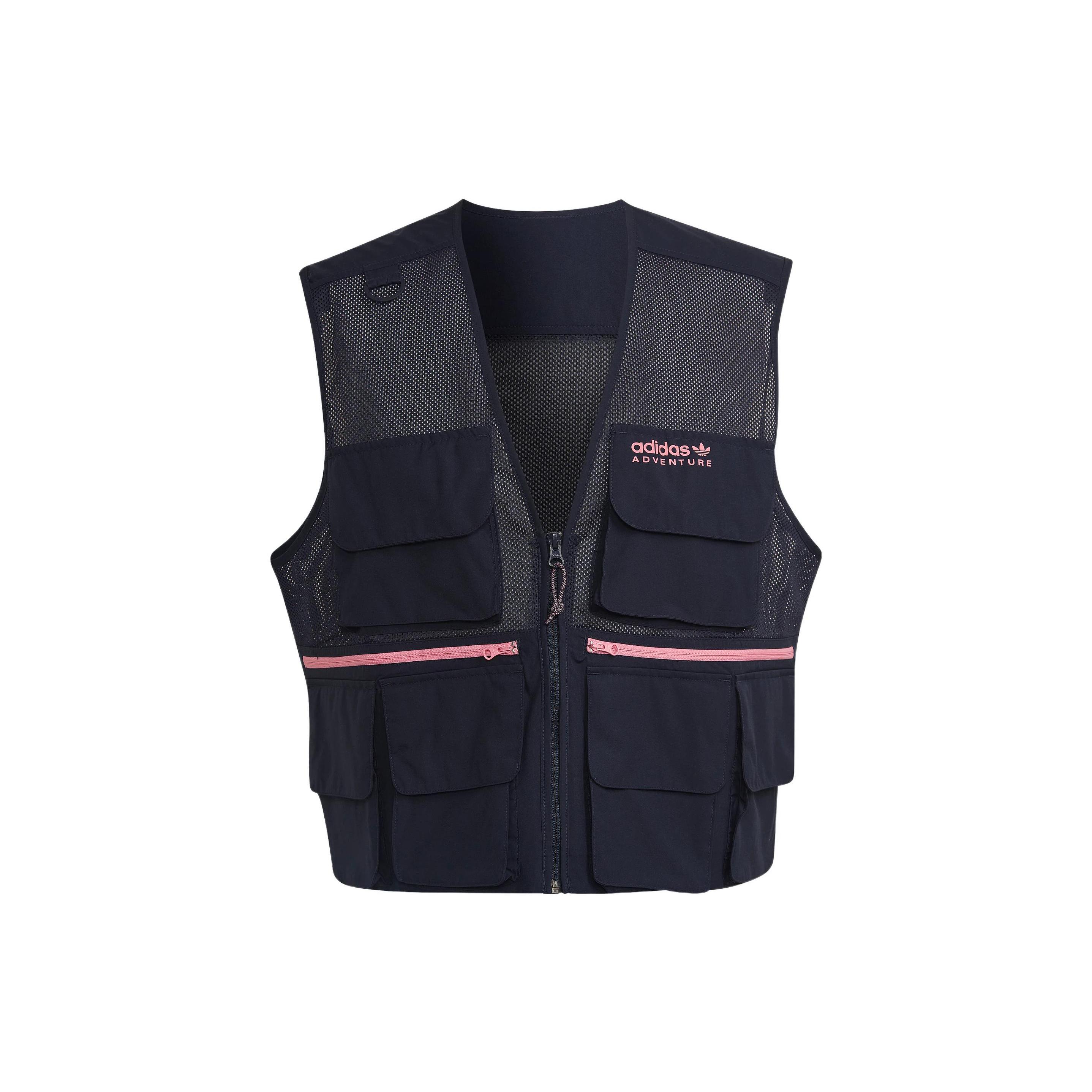 

New Adidas Vests Men Legend Ink HK4986 S