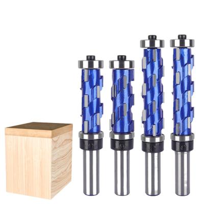 Allsome 1pc Carbide Flush Trim Router Bit with 1/2" Round Shank Double Bearing Design for Woodworking Projects Ideal