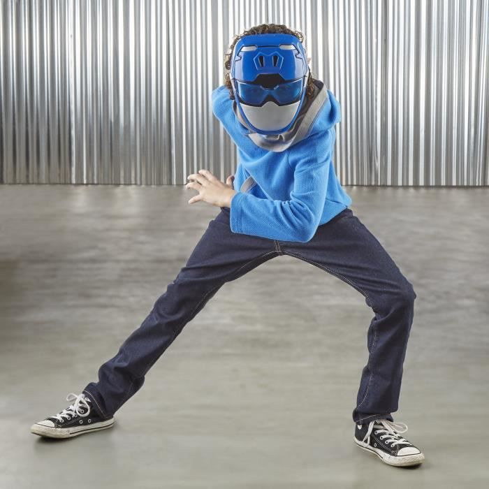 Power Rangers Beast Morphers - Blue Ranger Mask - Costume Accessory