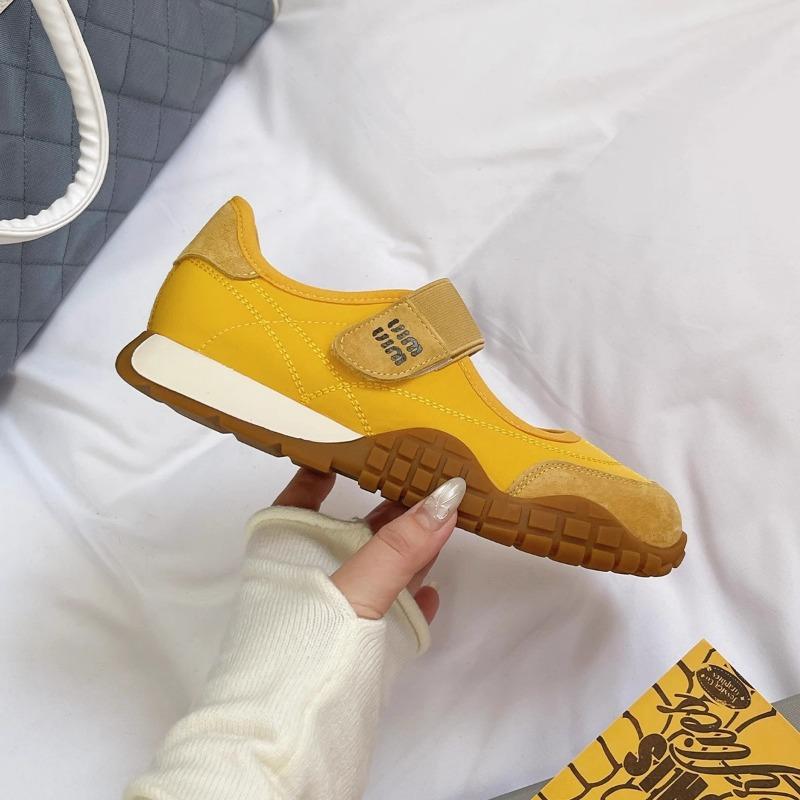 Mary Jane shoes women's spring and summer new hollow breathable canvas shoes Velcro platform casual shoes
