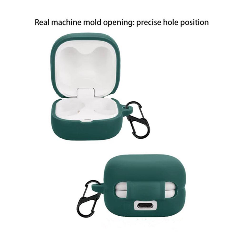 For Sony Linkbuds Fit WF-LS910N Case with Anti-Lost Buckle Bluetooth-compatible Earbuds Silicone Protective Cover