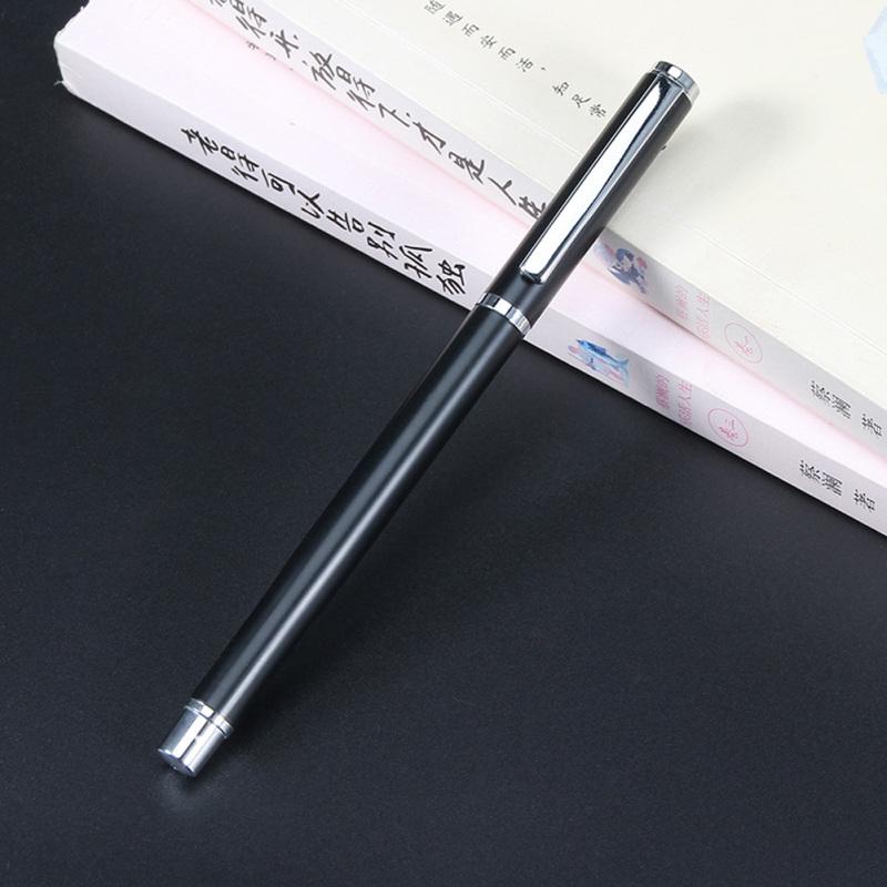 Ручка для вывески, металлический корпус, ручка для вывески, подарочная гелевая чернильная ручка, портативное перо 0,5 мм 0.5mm