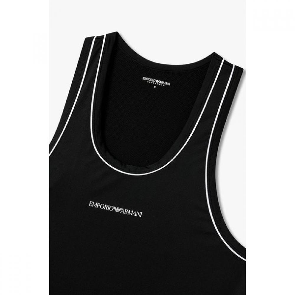 Emporio Armani Men S Pinhole Vent Lounge Tank Top 0816113005