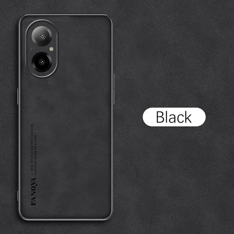 Матовый чехол для телефона из овчины и искусственной кожи для Realme 12 Lite 12 Plus 12 — фото 8