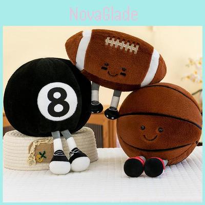 Plush Soccer Ball Toy With Legs For Kids And Home Decor Fun