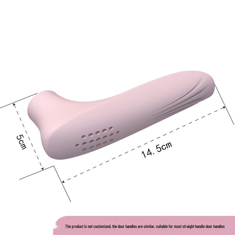 Silicone Cat Paw Door Handle Cover: Mute, Anti-Collision, and Protective