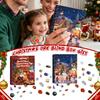 Christmas Countdown Calendar Box,24-day Christmas Countdown Gift, Children's Perception Toy Surprise Toy Set