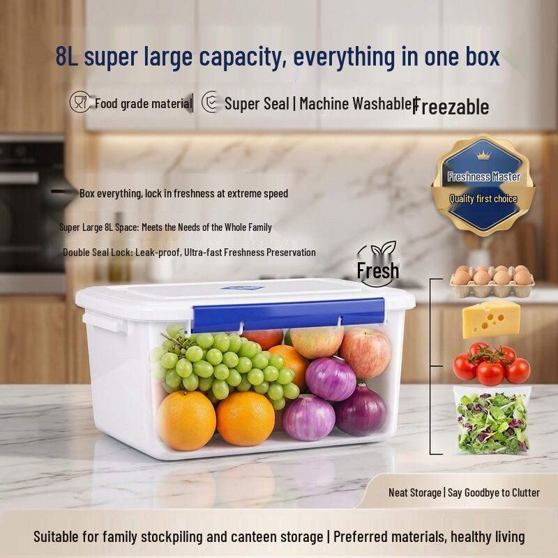 Chuan Ye Food-Grade Thickened Double-Buckle Storage Container