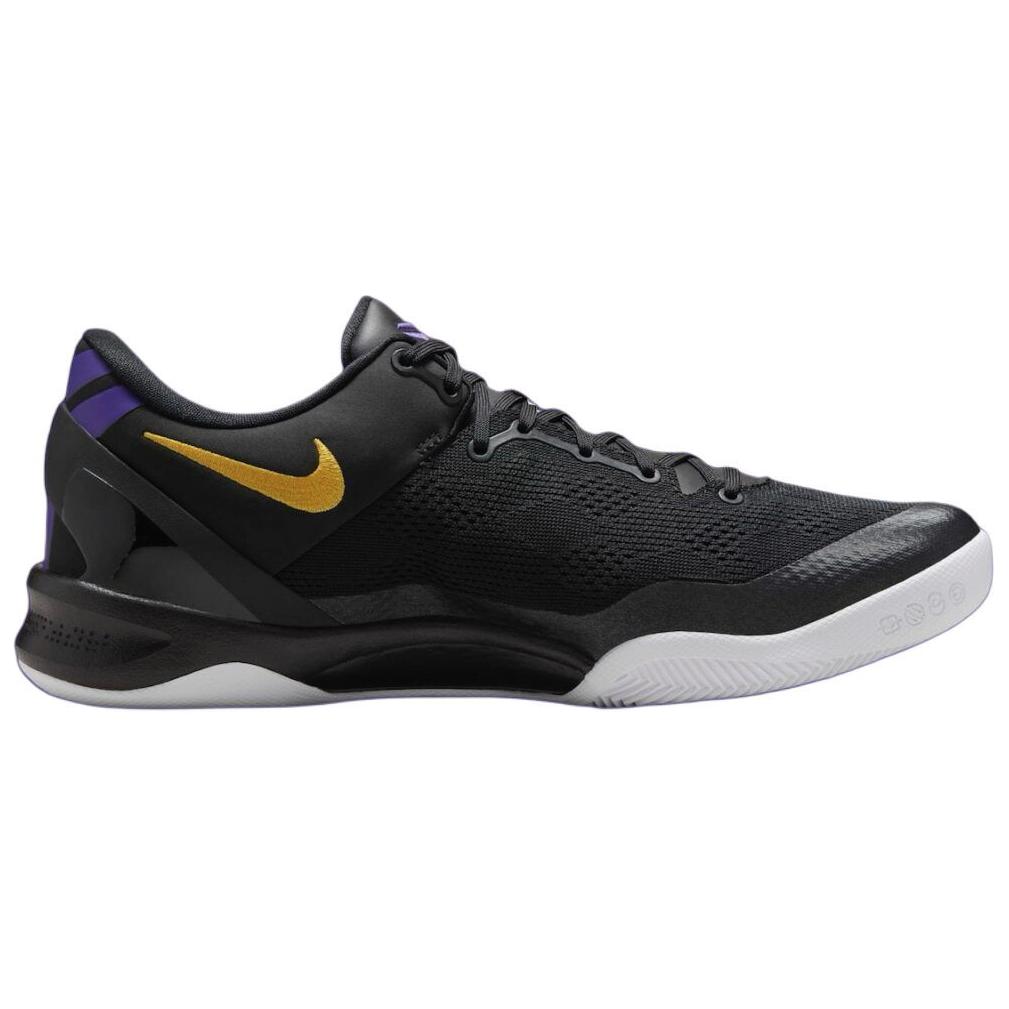 Nike Sneakers Unisex Kobe 8 Protro Lakers Away Nere Oro Università Bianco HF9550-001