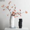 Minimalism Twisted Bandage Ceramic Vase Desk Decoration Floral Vases Porcelain Flowers Pots Flower Arrangement Modern Home Decor